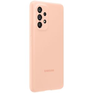 Samsung Original Silikon Cover für das Galaxy A53 -  Orange