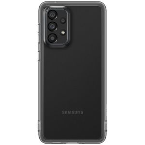 Samsung Original Silicone Clear Cover für das Galaxy A33 - Schwarz