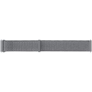 Samsung Originales Fabric Armband für die Samsung Galaxy Watch 4 (Classic) / Watch 5 (Pro) - Medium - Grau