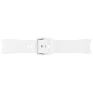 Samsung Original Sport Band Watch S/M für das Galaxy Watch 6 / 6 Classic / 5 / 5 Pro - White