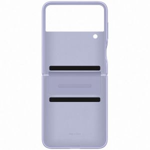 Samsung Original Leather Backcover für das Galaxy Z Flip 4 - Serene Purple