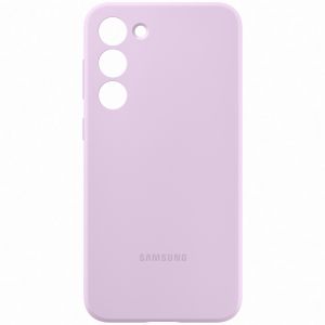 Samsung Original Silikon Cover für das Galaxy S23 Plus - Lilac