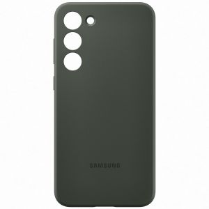 Samsung Original Silikon Cover für das Galaxy S23 Plus - Khaki