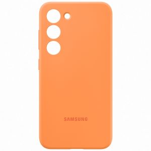Samsung Original Silikon Cover für das Galaxy S23 - Orange