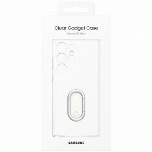 Samsung Original Clear Gadget Backcover für das Samsung Galaxy S23 Ultra - Transparent