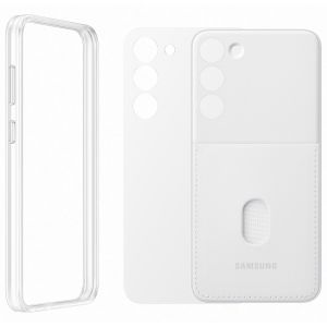 Samsung Original Frame Cover für das Galaxy S23 Plus - Weiß