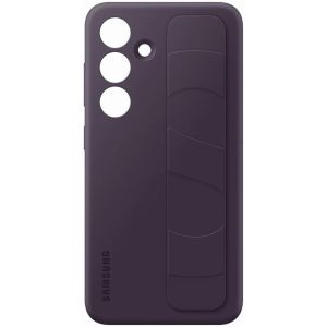 Samsung Original Standing Grip Backcover für das Galaxy S24 - Dark Violet