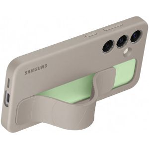 Samsung Original Standing Grip Backcover für das Galaxy S24 - Taupe