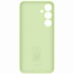 Samsung Original Silikon Cover für das Galaxy S24 Plus - Light Green
