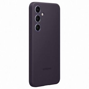 Samsung Original Silikon Cover für das Galaxy S24 Plus - Dark Violet