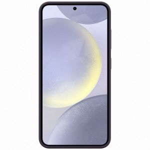 Samsung Original Silikon Cover für das Galaxy S24 - Dark Violet