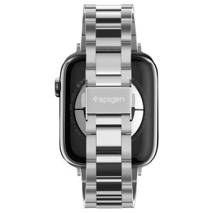 Spigen Modern Fit Steel Watch Armband Silber für die Apple Watch Series - 38/40/41 mm - Silber