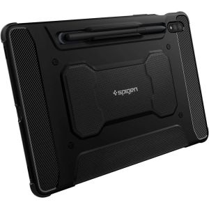 Spigen Rugged Armor Pro Klapphülle für das Samsung Galaxy Tab S8 / S7 - Schwarz