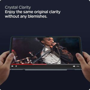 Spigen GLAStR Fit Displayschutzfolie  + Applicator für das Samsung Galaxy Tab S7 FE / S7 FE 5G