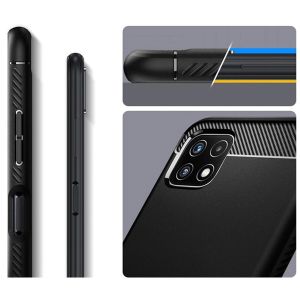 Spigen Rugged Armor Case für das Samsung Galaxy A22 (5G) - Schwarz