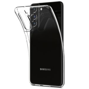 Spigen Liquid Crystal Case für das Samsung Galaxy S21 FE - Transparent