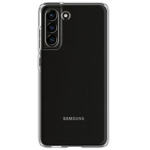 Spigen Liquid Crystal Case für das Samsung Galaxy S21 FE - Transparent