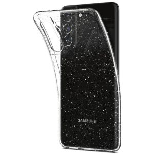 Spigen Liquid Crystal Case für das Samsung Galaxy S21 FE - Crystal Quartz