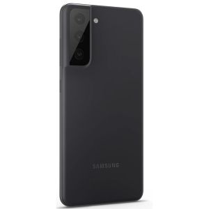 Spigen GLAStR Kameraprotektor aus Glas 2er-Pack für das Samsung Galaxy S21 FE - Schwarz