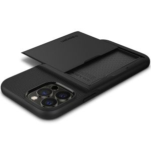 Spigen Slim Armor CS Case für das iPhone 13 Pro Max - Schwarz