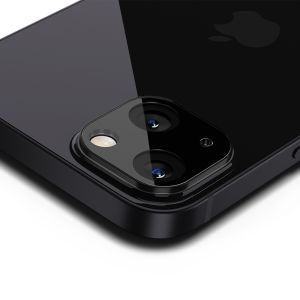 Spigen GLAStR Kameraprotektor aus Glas 2er-Pack für das iPhone 13 - Schwarz