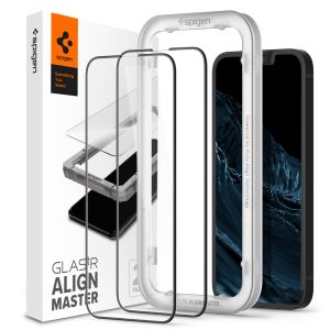 Spigen AlignMaster Full Screen Protector iPhone 13 Mini - 2 Pack
