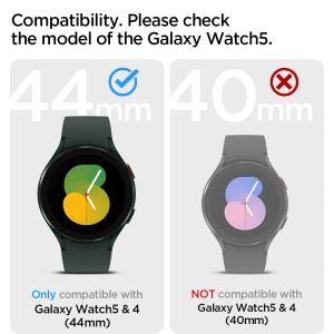 Spigen Liquid Air™ Pro Case für die Samsung Galaxy Watch 4 / 5 - 44 mm - Matte Black