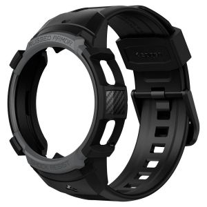 Spigen Rugged Armor™ Pro Case für die Samsung Galaxy Watch 4 - 42 mm - Charcoal Gray
