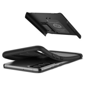 Spigen Slim Armor Case für das Samsung Galaxy S22 Plus - Blau / Grau