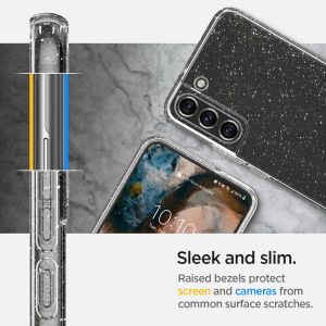 Spigen Liquid Crystal Case für das Samsung Galaxy S22 - Glitter