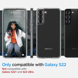 Spigen Ultra Hybrid™ Case für das Samsung Galaxy S22 - Transparent