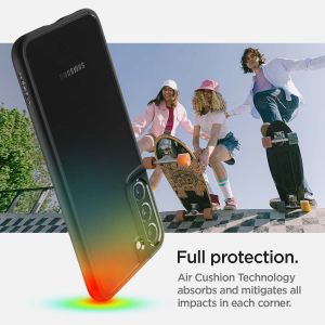 Spigen Ultra Hybrid™ Case für das Samsung Galaxy S22 - Schwarz / Transparent