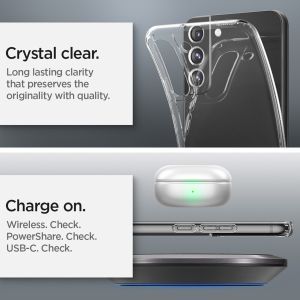 Spigen Crystal Flex™ Case für das Samsung Galaxy S22 - Transparent