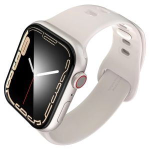 Spigen Pro Flex EZ Fit Displayschutzfolie mit Applikator für die Apple Watch Apple Watch Series 7/8/9 - 41 mm - Transparent