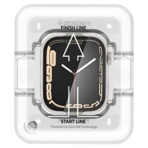 Spigen Pro Flex EZ Fit Displayschutzfolie mit Applikator für die Apple Watch Apple Watch Series 7/8/9 - 41 mm - Transparent