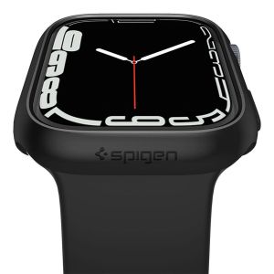 Spigen Thin Fit™ Case für die Apple Watch Series 7 / 8 / 9 - 45 mm - Schwarz