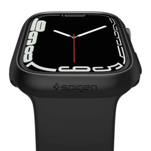 Spigen Thin Fit™ Case für die Apple Watch Series 7 / 8 / 9 - 41 mm - Schwarz