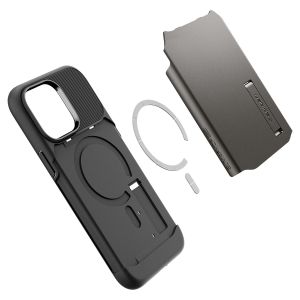 Spigen Slim Armor™ Case MagSafe für das iPhone 14 Pro - Gunmetal