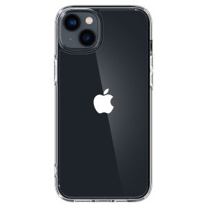 Spigen Crystal Hybrid Backcover für das iPhone 14 - Transparent