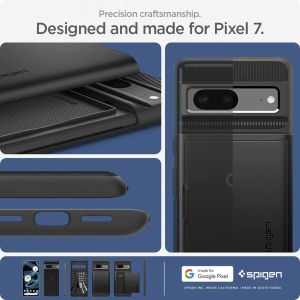 Spigen Slim Armor CS Case für das Google Pixel 7 - Schwarz