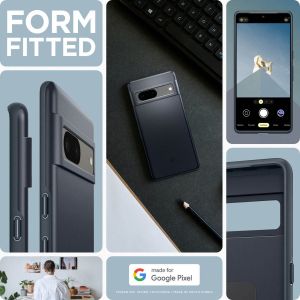 Spigen Thin Fit™ Hardcase für das Google Pixel 7 - Metal Slate
