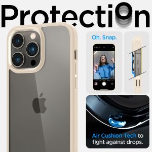 Spigen Ultra Hybrid™ Case für das iPhone 14 Pro Max - Beige