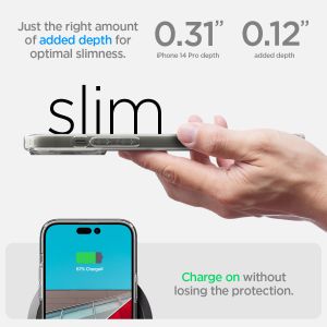 Spigen Ultra Hybrid™ Case für das iPhone 14 Pro - Transparent