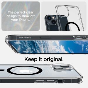 Spigen Ultra Hybrid™ Case MagSafe für das iPhone 14 - Schwarz