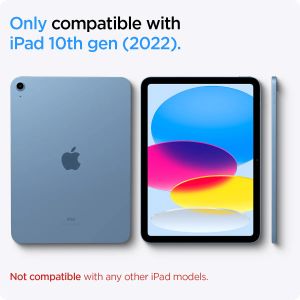 Spigen Urban Fit Klapphülle für das iPad 10 (2022) 10.9 Zoll - Schwarz