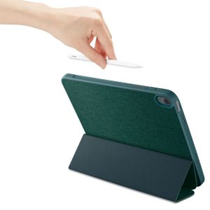 Spigen Urban Fit Klapphülle für das iPad 10 (2022) 10.9 Zoll - Midnight Green