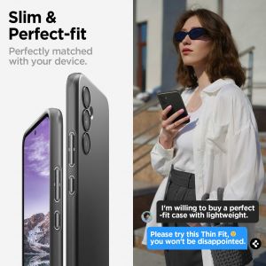 Spigen Thin Fit™ Hardcase für das Samsung Galaxy A54 (5G) - Schwarz