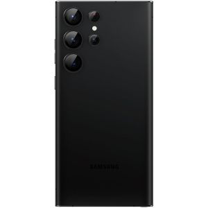 Spigen GLAStR Kameraprotektor aus Glas 2er-Pack für das Samsung Galaxy S23 Ultra - Schwarz