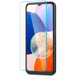 Spigen GLAStR Slim Displayschutzfolie + Applicator 2-pack für das Samsung Galaxy A14 (5G/4G)