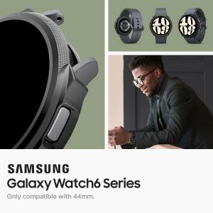 Spigen Liquid Air™ Pro Case für die Samsung Galaxy Watch 6 - 44 mm - Matte Black